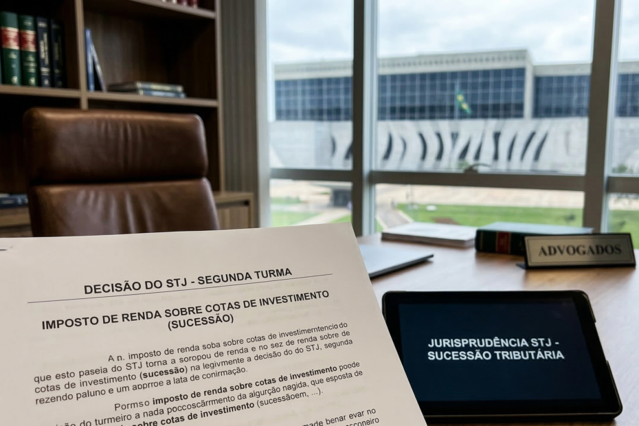 Segunda turma do Superior Tribunal de Justiça afasta cobrança de Imposto de Renda sobre cotas de investimento transmitidas pela via sucessória