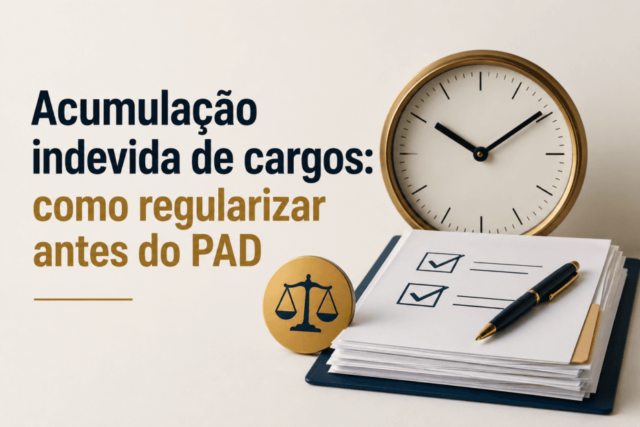 Acumulação Indevida de Cargos: Como Regularizar Antes de Sofrer PAD