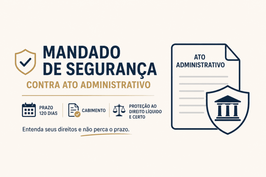 Mandado de segurança e direitos jurídicos