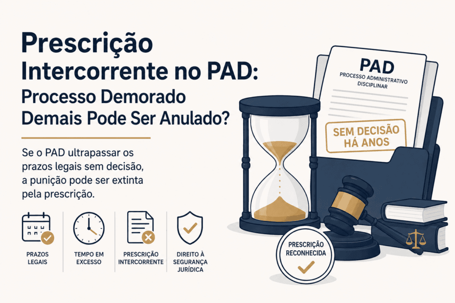 Prescrição Intercorrente no PAD: Processo Demorado Demais Pode Ser Anulado?