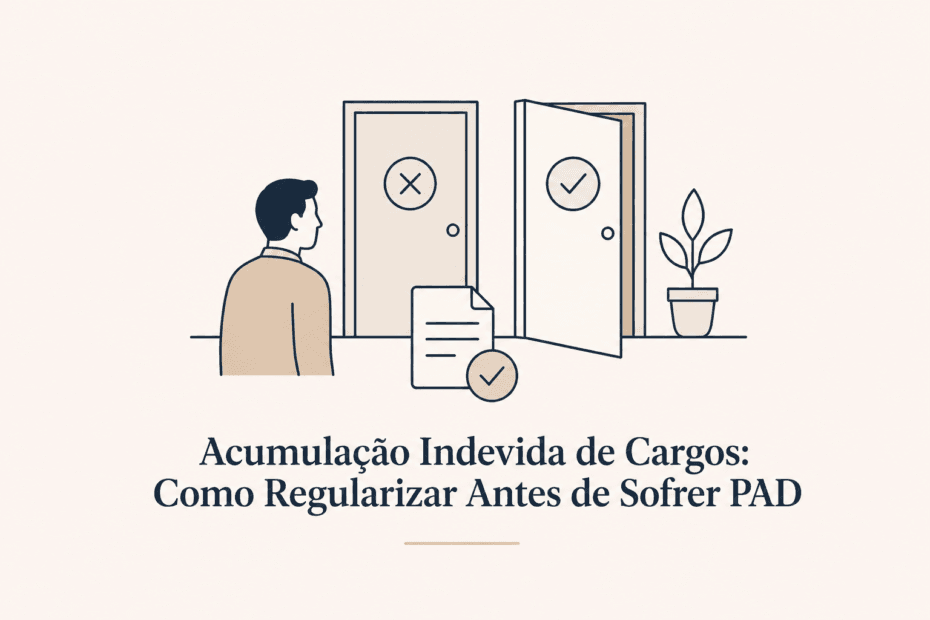 Acumulação Indevida de Cargos: Como Regularizar Antes de Sofrer PAD