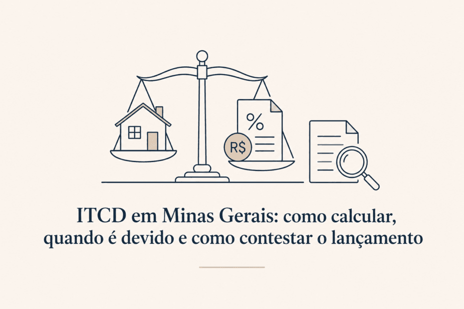 ITCD em Minas Gerais: Cálculo, Incidência e Contestação