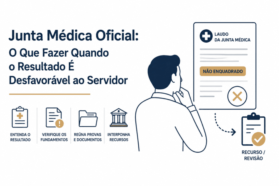Junta Médica Oficial: Como Recorrer de Resultado Desfavorável